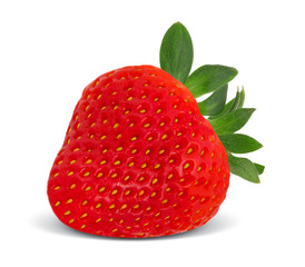 Strawberry isolated on white