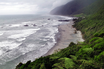 West Coast Beach New Zealand