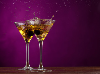 Splash martini