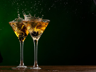 Splash martini