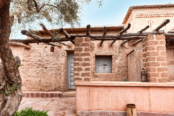Moroccan home and courtyard