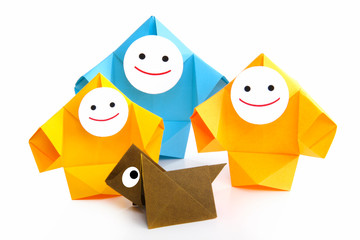 Conceptual image of family and home