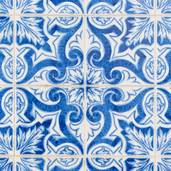 Vintage Azulejo texture from Portugal