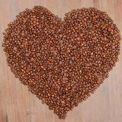 Coffee heart