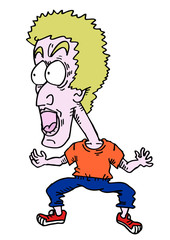 Amazing cartoon puppet