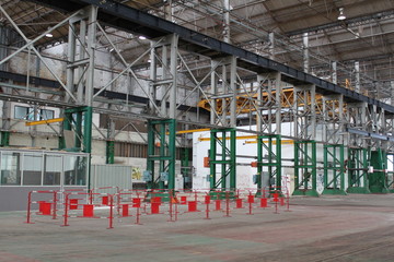 Fototapeta na wymiar Vieux hangar - industrie
