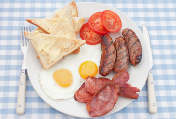 Traditional english breakfast