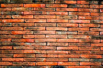 Old brick wall texture background
