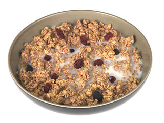 Cranberry and Blueberry Oat Crunchy