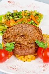 Beef steak meat