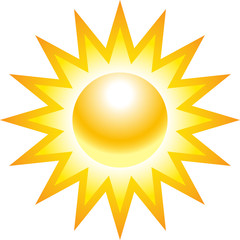 The sun illustration