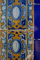 Osuna: Detail of a ceramics tile