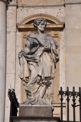 Fototapeta premium Statue of St. Jude the Apostle, sacred art