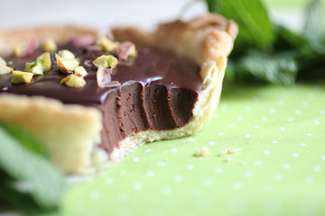 Tartelette au chocolat