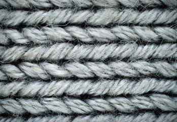 wool knitted background closeup