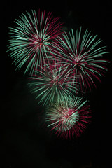 Fototapeta premium Feux d'artifice