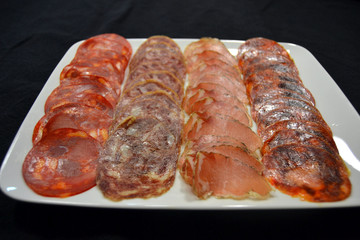 Varied sausage tray