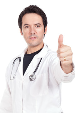 Doctor Making Ok Sign