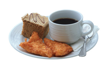 Coffee Break,Isolate with clipping paths