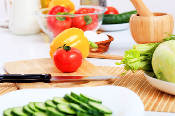 Fresh healthy food