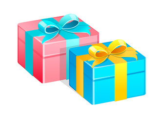 vector icon gift box