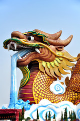 Dragon statue
