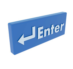 Colored of Enter button