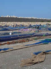 Fischernetze von Agadir