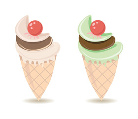 Ice cream cones