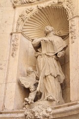 Obraz premium particolare della cattedrale di Valencia