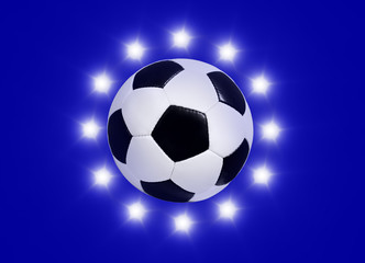 Fototapeta premium Euro Fußball