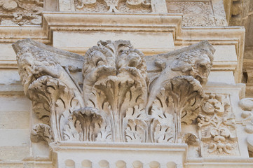 Cathedral of Lecce. Puglia. Italy.