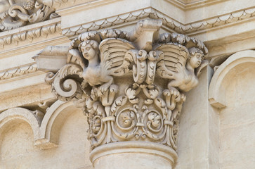 Basilica of Santa Croce. Lecce. Puglia. Italy.