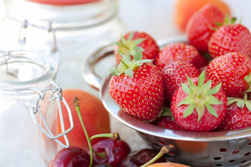 Fruits for home jam