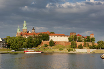 Wawel castle in Krakow - obrazy, fototapety, plakaty