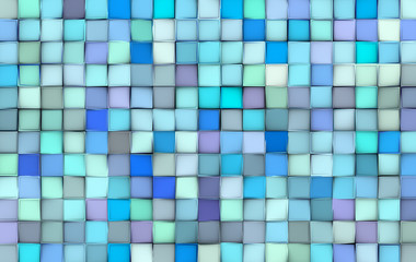 abstract tile pattern mixed blue purple surface backdrop