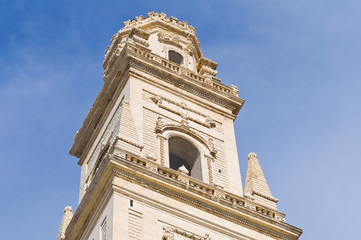 Obraz premium Cathedral Belltower. Lecce. Puglia. Italy.