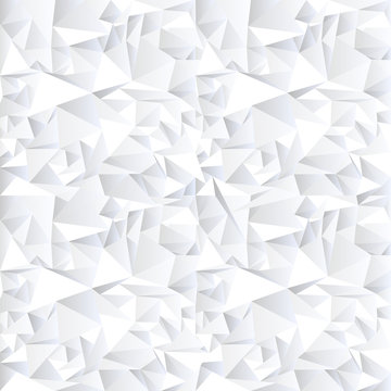 White crystal abstract background © arturaliev