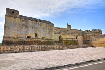 Castle of Acaya. Vernole. Puglia.  Italy.