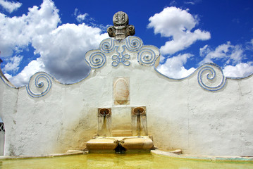 Old  fountain near Arraiolos village, Portugal