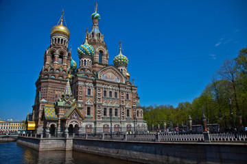 St. Petersburg - Auferstehungskirche - obrazy, fototapety, plakaty