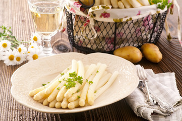 weisser spargel