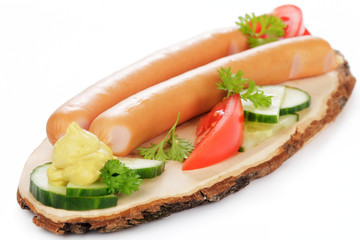 Bockwürste mit Senf