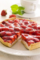Erdbeertarte