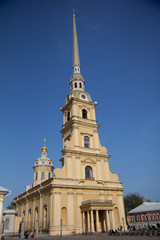 Fototapeta na wymiar Peter-und-Paul-Kathedrale, Petersburg