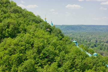 Obraz premium Beautiful scenery in Sviatogorsk