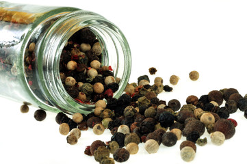 Le poivre en grains