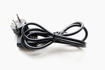 Black electric cable