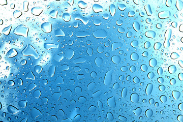 background of beautiful water drops