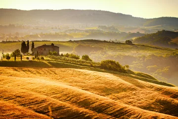 Fotobehang View of typical Tuscany landscape © ZoomTeam